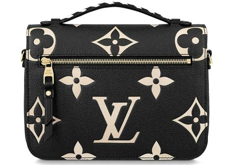 lv metis black and white|Louis Vuitton Pochette Metis Review .